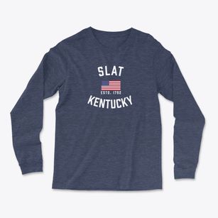 Slat Kentucky Patriot Light Soft Long Sleeve T-Shirt