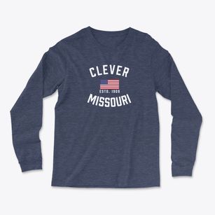 Clever Missouri Patriot Light Soft Long Sleeve T-Shirt