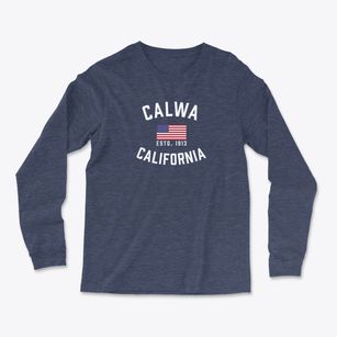 Calwa California Patriot Light Soft Long Sleeve T-Shirt