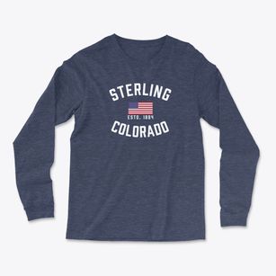 Sterling Colorado Patriot Light Soft Long Sleeve T-Shirt