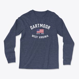Dartmoor West Virginia Patriot Light Soft Long Sleeve T-Shirt