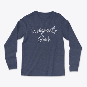 Wrightsville Beach North Carolina Freestyle Light Soft Long Sleeve T-Shirt