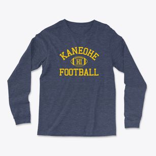 Kaneohe Hawaii Football Light Soft Long Sleeve T-Shirt