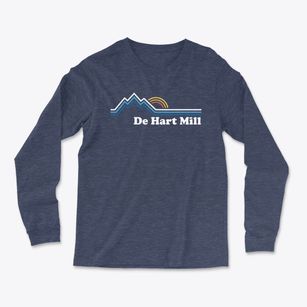 De Hart Mill North Carolina Mountain View Light Soft Long Sleeve T-Shirt