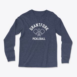 Grantfork Illinois Pickleball Light Soft Long Sleeve T-Shirt
