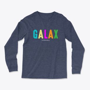 Galax Virginia Color Pop Light Soft Long Sleeve T-Shirt