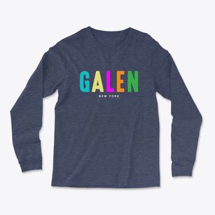 Galen New York Color Pop Light Soft Long Sleeve T-Shirt