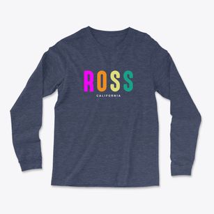 Ross California Color Pop Light Soft Long Sleeve T-Shirt