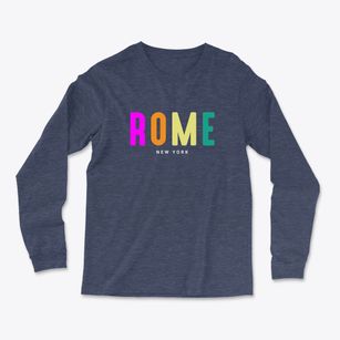 Rome New York Color Pop Light Soft Long Sleeve T-Shirt