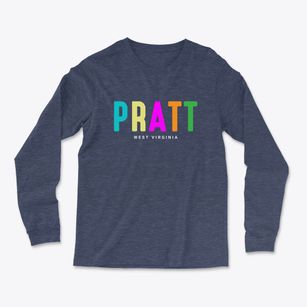 Pratt West Virginia Color Pop Light Soft Long Sleeve T-Shirt