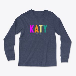 Katy Texas Color Pop Light Soft Long Sleeve T-Shirt