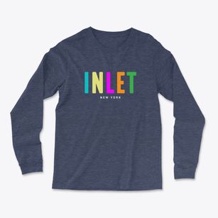 Inlet New York Color Pop Light Soft Long Sleeve T-Shirt