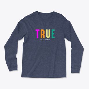 True Wisconsin Color Pop Light Soft Long Sleeve T-Shirt