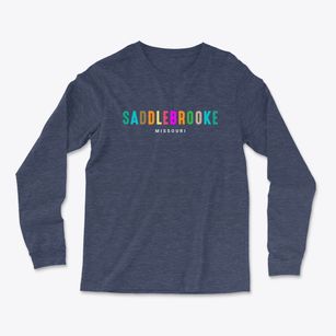 Saddlebrooke Missouri Color Pop Light Soft Long Sleeve T-Shirt