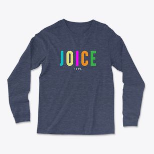 Joice Iowa Color Pop Light Soft Long Sleeve T-Shirt