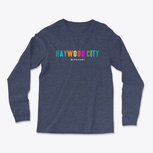 Haywood City Missouri Color Pop Light Soft Long Sleeve T-Shirt