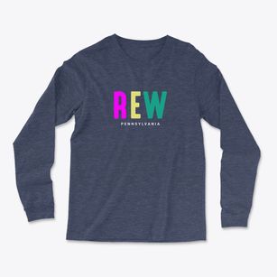 Rew Pennsylvania Color Pop Light Soft Long Sleeve T-Shirt