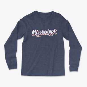  Mississippi Retro Candy Vibes Light Soft Long Sleeve T-Shirt