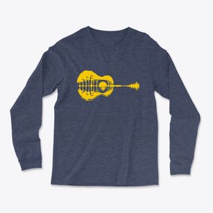   Guitar Art Light Soft Long Sleeve T-Shirt