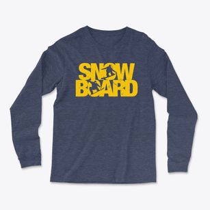   Snowboard Light Soft Long Sleeve T-Shirt
