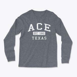 Ace Texas Classic Established Light Soft Long Sleeve T-Shirt