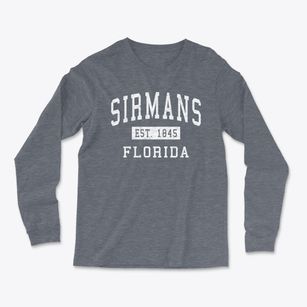 Sirmans Florida Classic Established Light Soft Long Sleeve T-Shirt