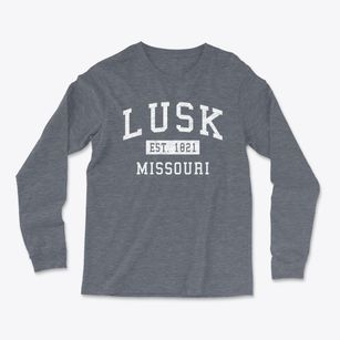 Lusk Missouri Classic Established Light Soft Long Sleeve T-Shirt