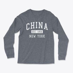 China New York Classic Established Light Soft Long Sleeve T-Shirt