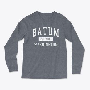 Batum Washington Classic Established Light Soft Long Sleeve T-Shirt