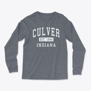 Culver Indiana Classic Established Light Soft Long Sleeve T-Shirt