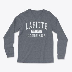Lafitte Louisiana Classic Established Light Soft Long Sleeve T-Shirt