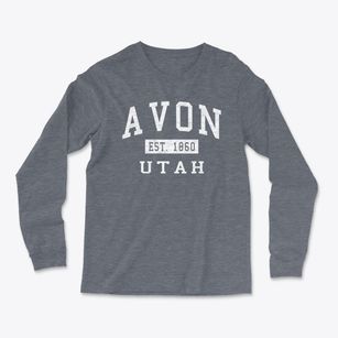 Avon Utah Classic Established Light Soft Long Sleeve T-Shirt