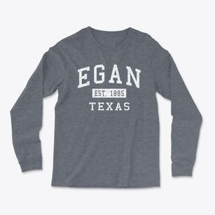 Egan Texas Classic Established Light Soft Long Sleeve T-Shirt