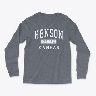Henson Kansas Classic Established Light Soft Long Sleeve T-Shirt