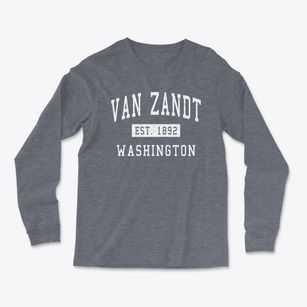 Van Zandt Washington Classic Established Light Soft Long Sleeve T-Shirt