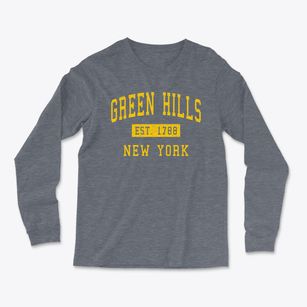Green Hills New York Classic Established Light Soft Long Sleeve T-Shirt
