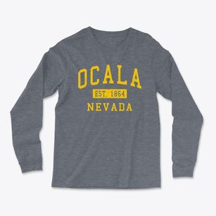 Ocala Nevada Classic Established Light Soft Long Sleeve T-Shirt