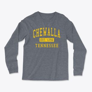 Chewalla Tennessee Classic Established Light Soft Long Sleeve T-Shirt