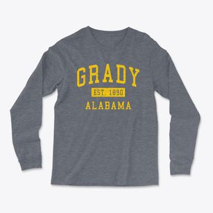 Grady Alabama Classic Established Light Soft Long Sleeve T-Shirt