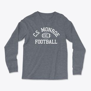 C.s. Monroe Technology Center Classic Football Light Soft Long Sleeve T-Shirt
