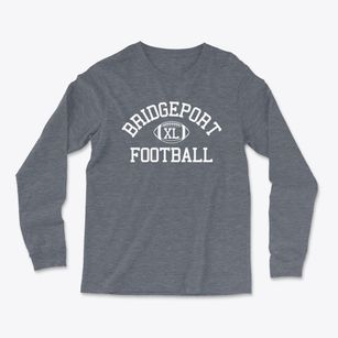 Bridgeport High School Classic Football Light Soft Long Sleeve T-Shirt