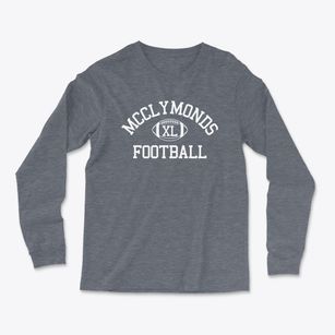 Mcclymonds High School Classic Football Light Soft Long Sleeve T-Shirt