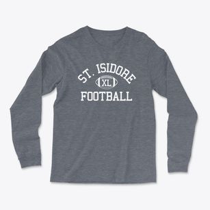 St. Isidore Parish Classic Football Light Soft Long Sleeve T-Shirt