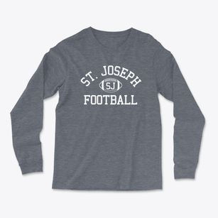Saint Joseph School Classic Football Light Soft Long Sleeve T-Shirt