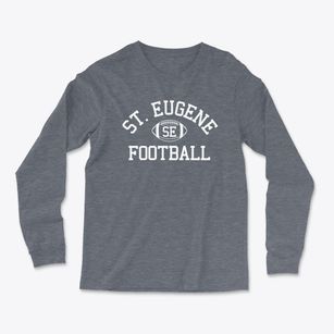 Saint Eugene School Classic Football Light Soft Long Sleeve T-Shirt
