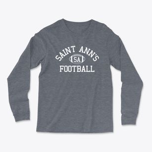 Saint Ann's School Classic Football Light Soft Long Sleeve T-Shirt