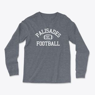 Palisades High School Classic Football Light Soft Long Sleeve T-Shirt