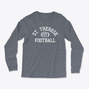 St. Therese Classic Football Light Soft Long Sleeve T-Shirt