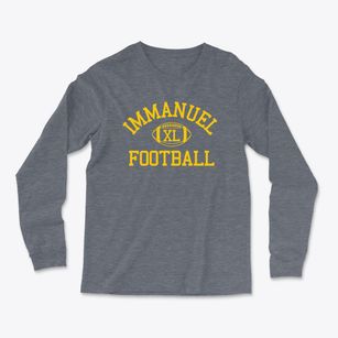 Immanuel Lutheran School Classic Football Light Soft Long Sleeve T-Shirt