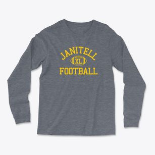 Janitell Junior High School Classic Football Light Soft Long Sleeve T-Shirt